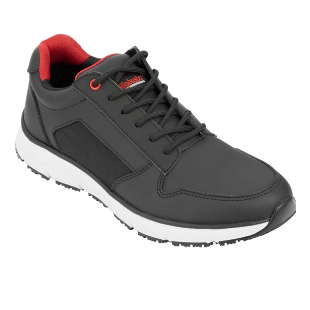 AS707 Lightweight Non Leather Black Safety Trainer - Industrial Workwear