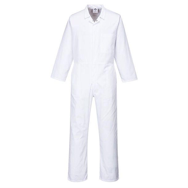 Portwest White Food Coverall -Size XXL