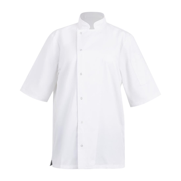 Southside Oakland Lyocell/Cotton Chefs Jacket White - Size XL