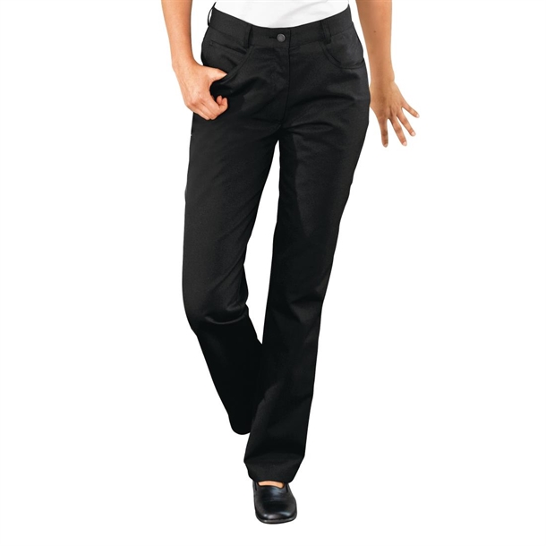 Bragard Almeria Womens Trousers Black - UK size 12 (FR 40)