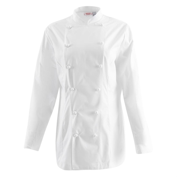 Bragard Lady Grand Chef Jacket White - UK Size L 18/20 (FR 46/48)