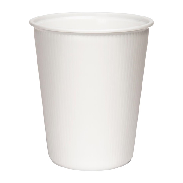 FSG White Zero Waste Cup - 250ml (Pack 264) (B2B)