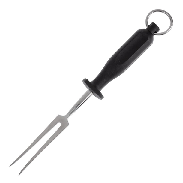Hygiplas Cooks Fork Black - 152mm 6"
