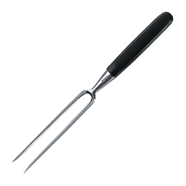 Victorinox Swiss Classic Black Handle Carving Fork Forged - 18cm