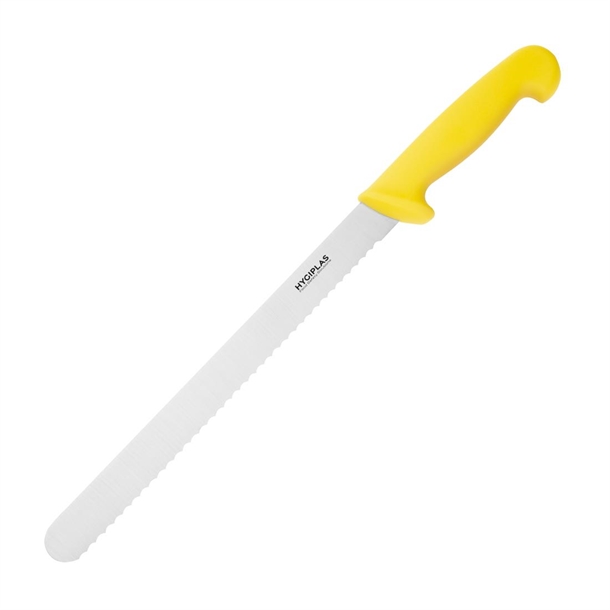 Hygiplas Slicer Serrated Yellow - 305mm 12"