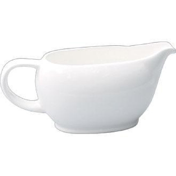 Alchemy White Sauce Boat 12oz (Box 6) (B2B)