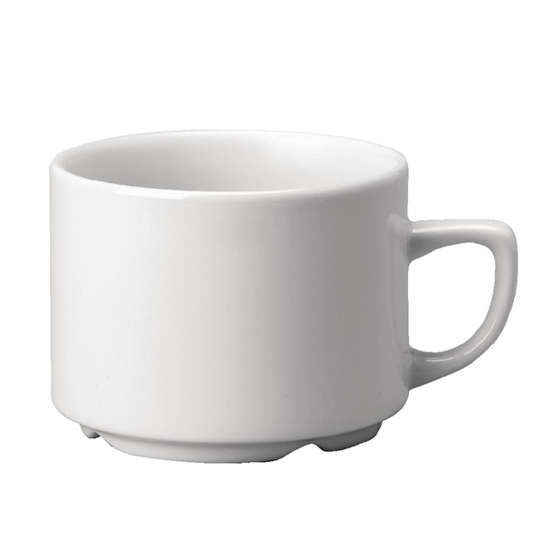 White Maple Breakfast Cup - 280ml 10oz (Box 24) (B2B)