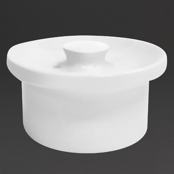 White Nova Teapot Lid for CA892 (Box 6) (Direct)