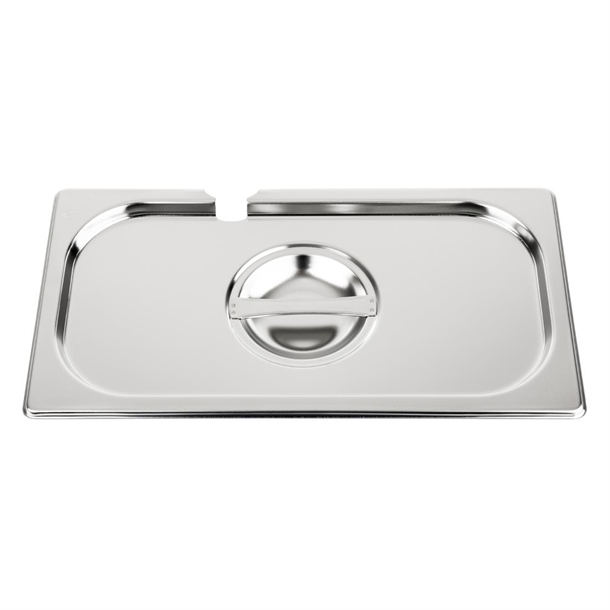 Vogue Notched Lid St/St - GN 1/3