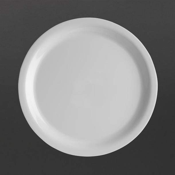 Olympia Kristallon Melamine Narrow Rimmed Plate - 267mm 10 1/2" (Box 12)