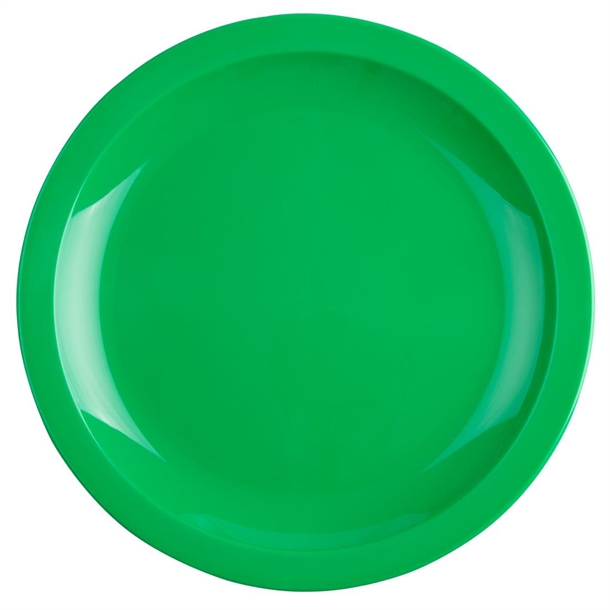 Olympia Kristallon Polycarbonate Plate Green - 230mm 9" (Box 12)