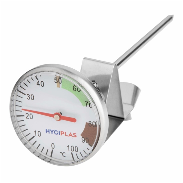 Hygiplas Hot Milk Dial Thermometer - 45mm