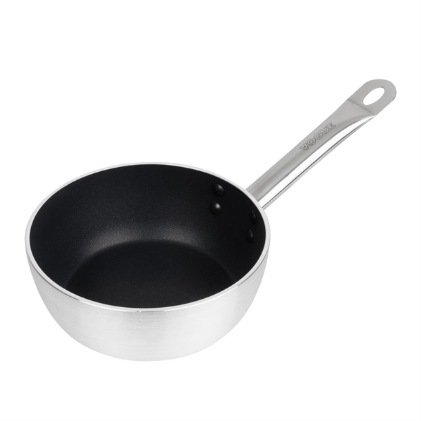 Vogue Non-Stick Induction Saute Pan Teflon Platinum Plus - 200mm