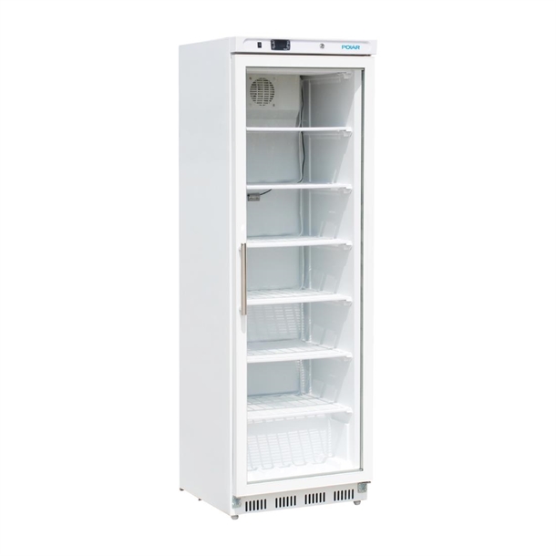 Polar C-serie display vriezer met glazen deur 365L