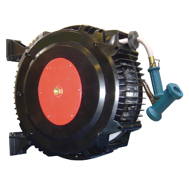 Wall Mounted Wash Down Reel with Heavy Duty Head Gun (B2B)