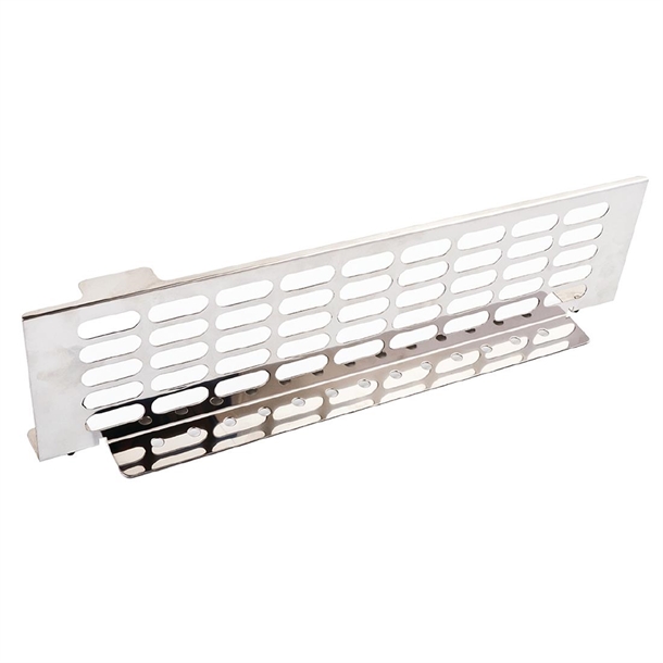 Clifton Long Partition - 470mm St/St for unstirred baths (Direct)