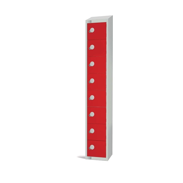 elite-eight-door-padlock-locker-with-sloping-top-red
