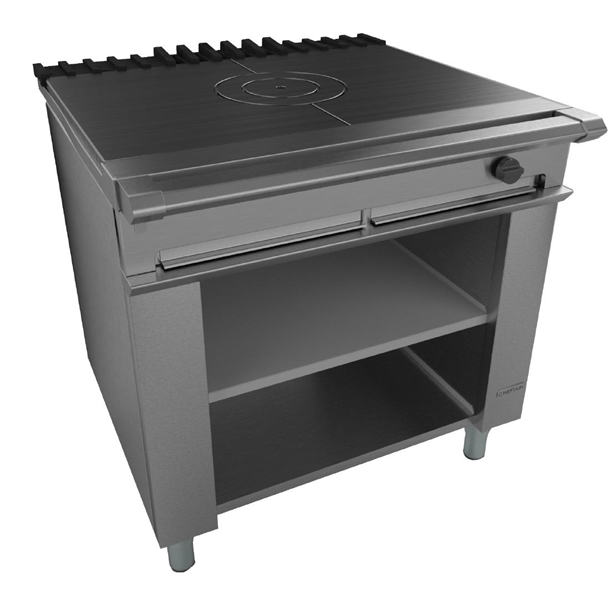 Falcon Chieftain Single Bullseye Solid Top Boiling Table LPG (Direct)