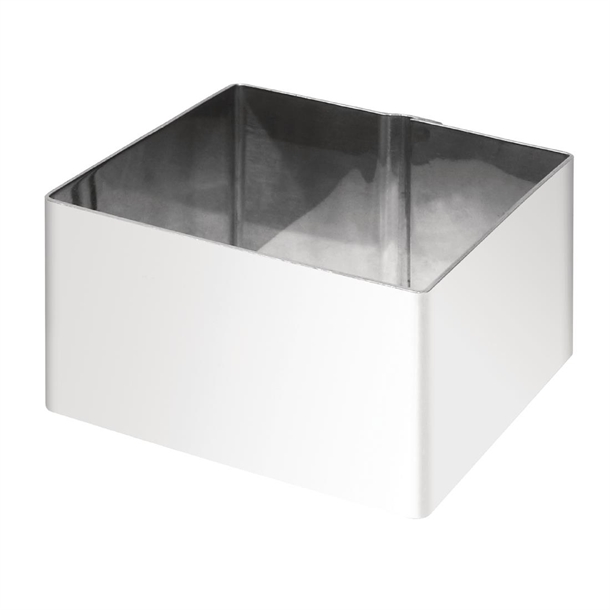 Vogue Mousse Square St/St - 60x60x35mm 2 1/4x2 1/4x1 1/4"