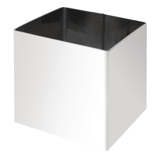 Vogue Mousse Square St/St - 60x60x60mm 2 1/4x2 1/4x2 1/4"