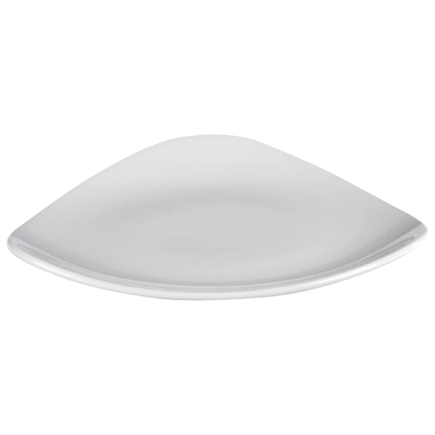 Churchill Lotus Triangle Plate - 19.2cm (Box 12) (B2B)