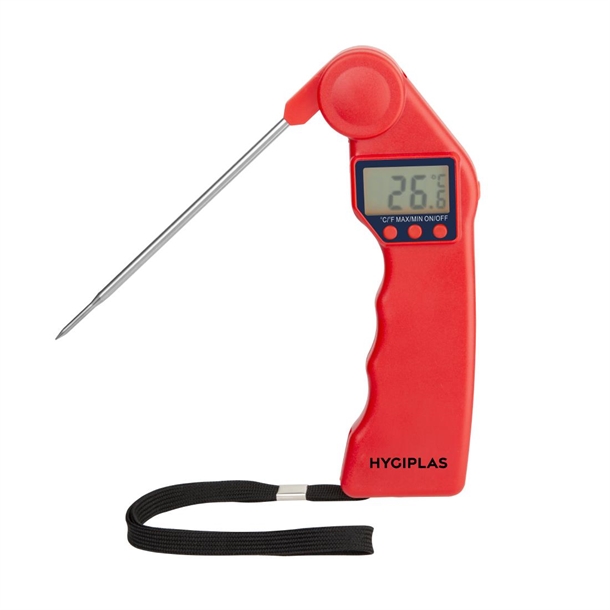Hygiplas Easytemp kleurcode thermometer rood