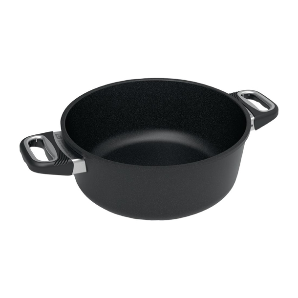 AMT Gastroguss Casserole Induction Safe with Z500L Handle - 26x10cm 4Ltr