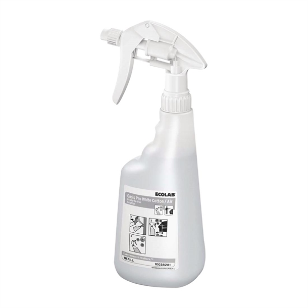 Ecolab BTL 650ml OP WHI COTT/AIR (6x1)