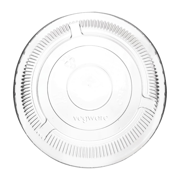Vegware-Deckel für kompostierbare Softdrinkbecher der Serie 96 (1000 Stück)