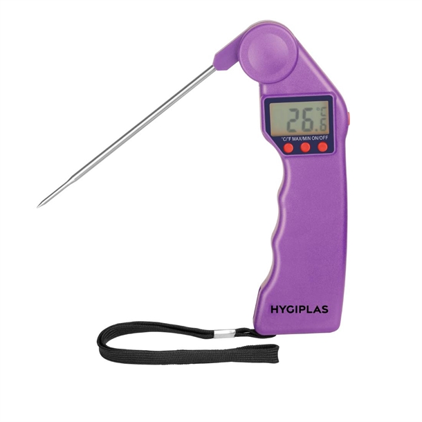 EDLP Hygiplas EasyTemp Thermometer Purple