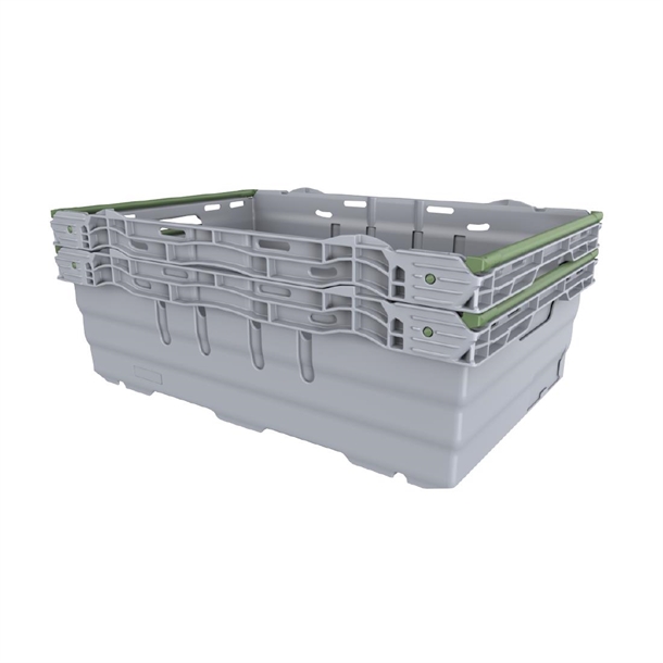 Food Container Polypropylene Blue - 35Ltr 600x400x199mm