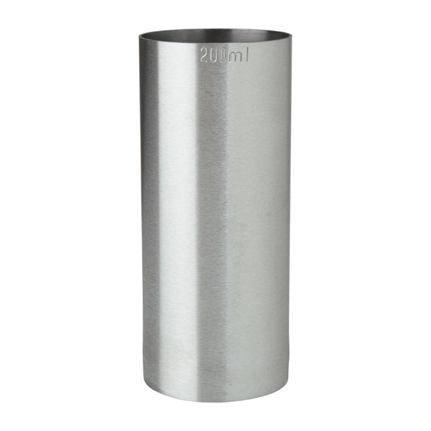 Beaumont Thimble Measure Stainless Steel 200ml CE Marked