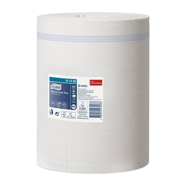 Tork Wiping Paper Plus White Centrefeed M2 - 160m (Pack 6)