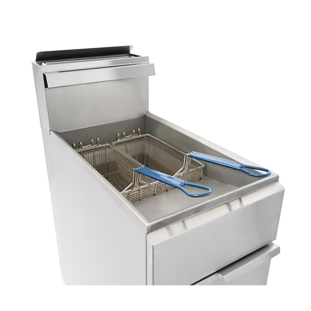 Imperial Single Tank Twin Basket Propane Gas Fryer (B2B)