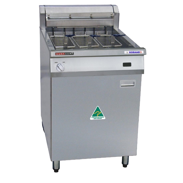 Austheat AF813 Freestanding Electric Fryer Rapid Recovery Single Pan 39Ltr (B2B)