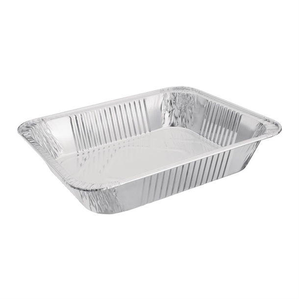 Fiesta Recyclable rechthoekige aluminium serveerschalen GN 1/2 (Box 5)
