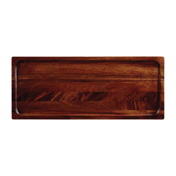 Churchill Large Wooden Deli Board - 400x165mm (BR Market Cafe) (Box 4) (Direct)