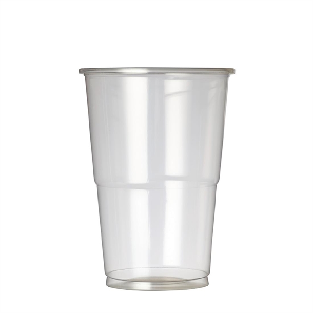 eGreen Flexy Premium PP Half Pint to Brim UKCA CE - 285ml (Box 1000)