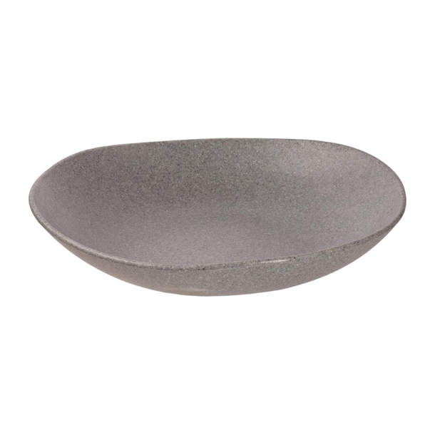 Churchill Plastic Trace Granite Melamine Bowl 15" (Box 2) (B2B)