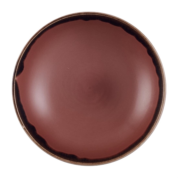 Harvest Plum Coupe Bowl - 184mm (Box 12) (B2B)