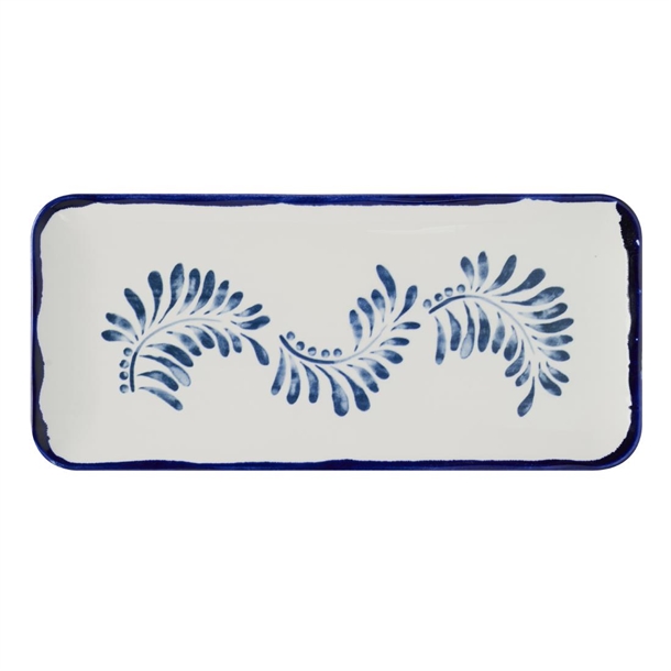Harvest Mediterranean Organic Coupe Rect Platter - 349x158mm (Box 6) (B2B)
