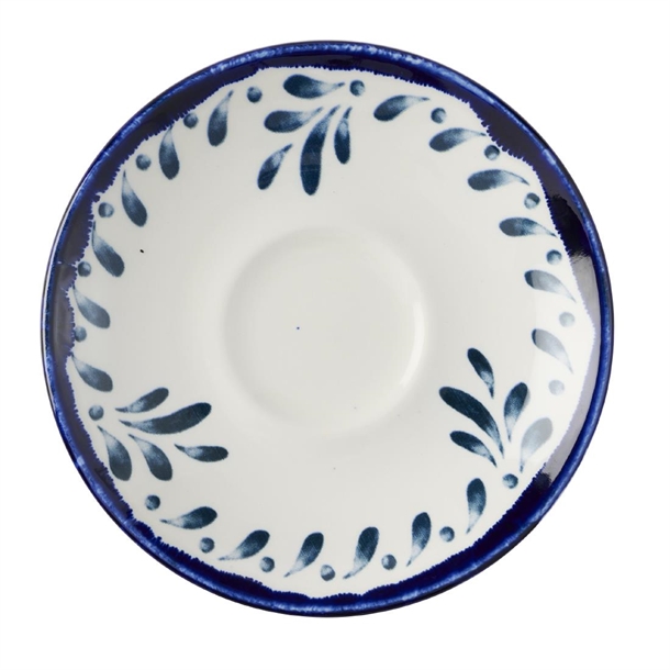 Harvest Mediterranean Cappuccino Saucer - 158mm (Box 12) (B2B)
