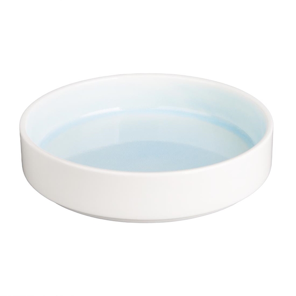 Olympia Fondant Stacking Bowl Aqua - 215mm 8 1/2" (Box 4)