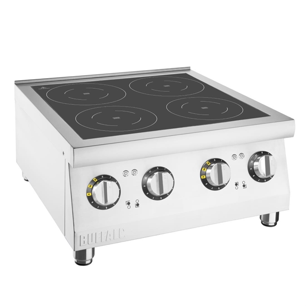 Buffalo Induction Hob Four Zone - 2x3kW