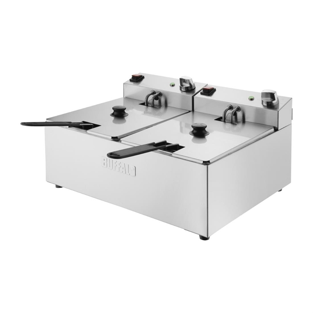 Buffalo Double Fryer - 2x5Ltr