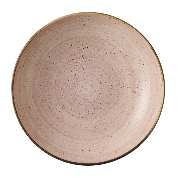 Churchill Stonecast Raw Terracotta Evolve Coupe Bowl 248mm (12 Stück)