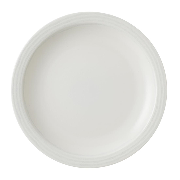 Dudson Harvest Norse White Nova Plate - 254mm (Box 12) (B2B)
