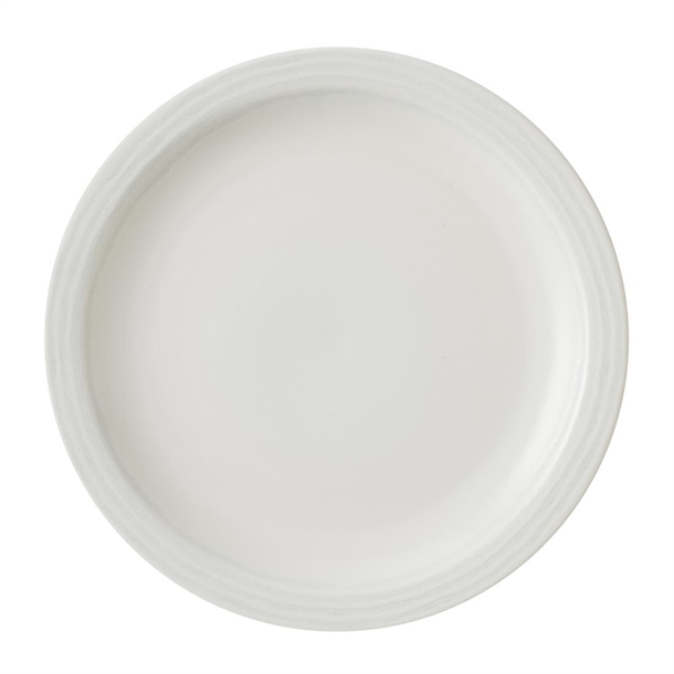 Dudson Harvest Norse White Nova Plate - 228mm (Box 12) (B2B)