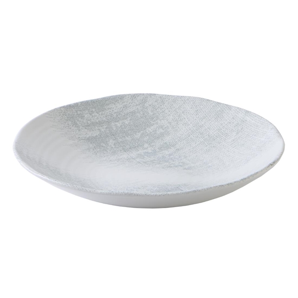 Makers Collection Jute Grey Organic Coupe Bowl - 279mm (Box 12) (B2B)
