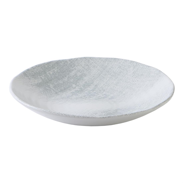 Makers Collection Jute Grey Organic Coupe Bowl - 244mm (Box 12) (B2B)